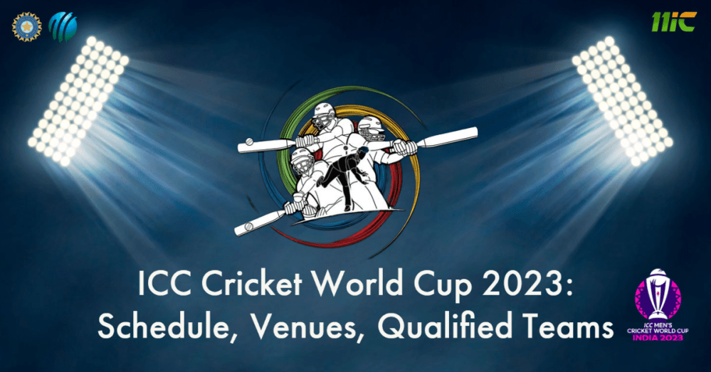 Everything that you need to know about ICC world cup 2023 - Schedule, Venues and qualified teams are discussed in this article