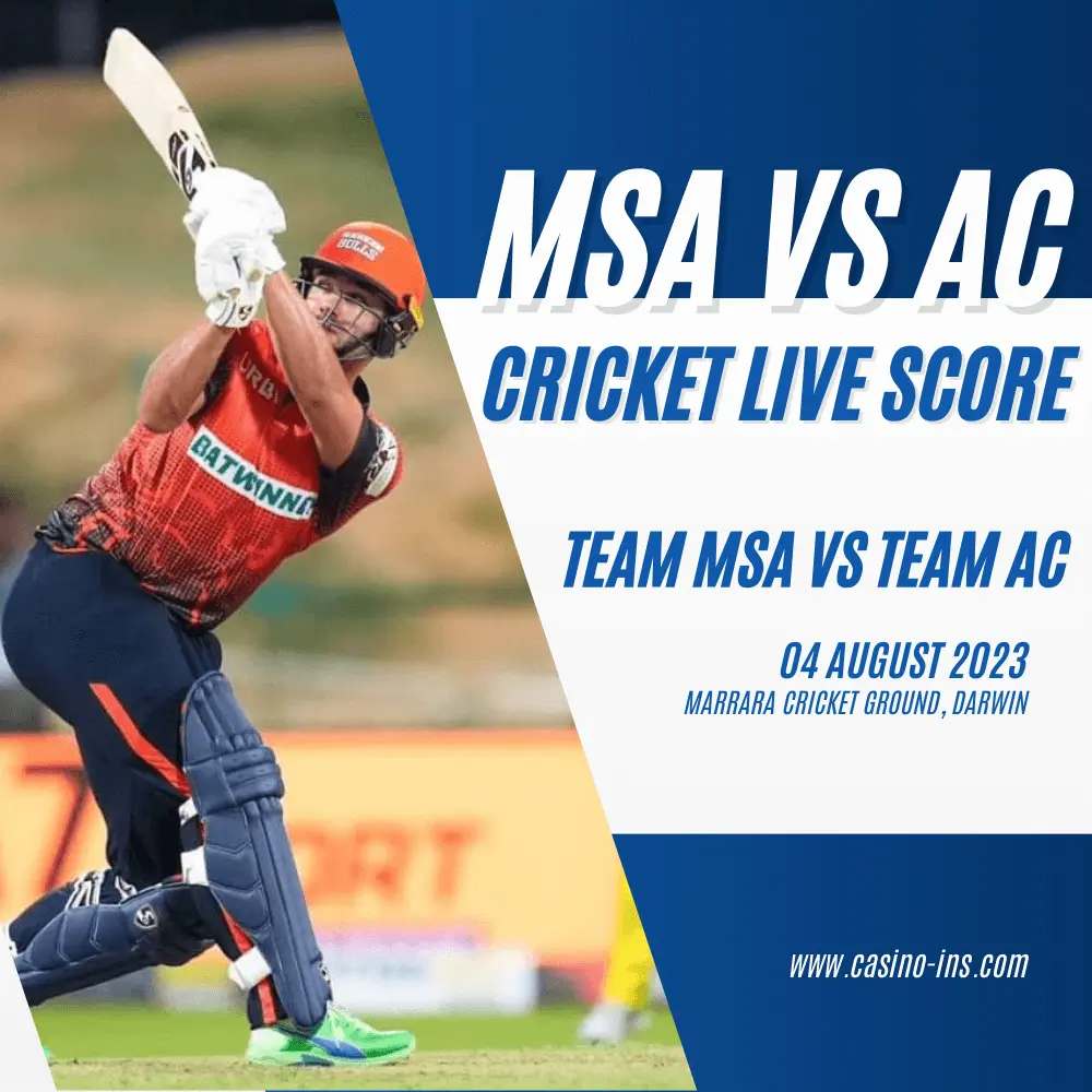 msa vs ac cricket live score