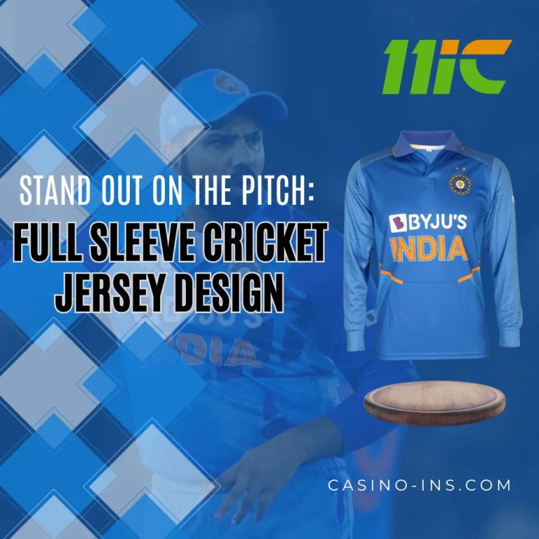 full sleeve cricket jersey design